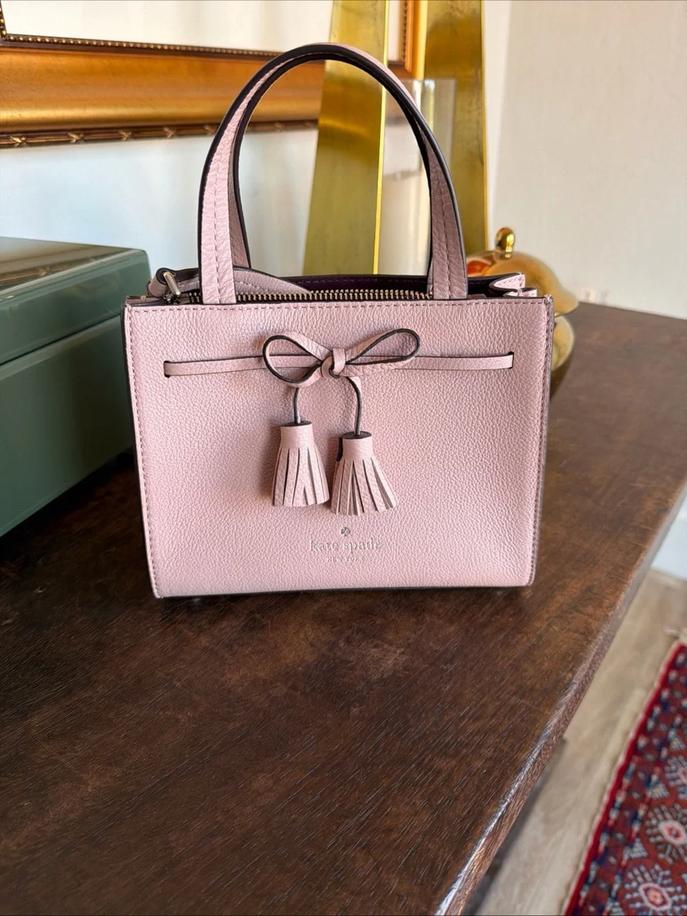 kate spade compact leather